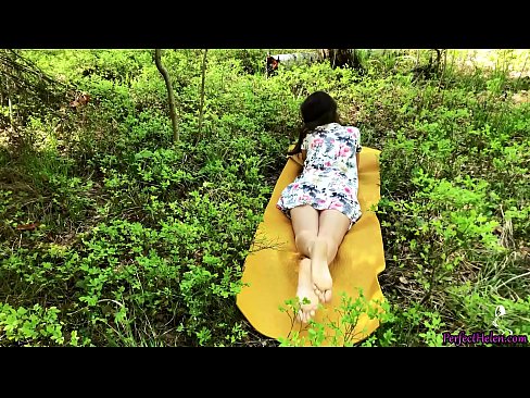 ❤️ 陌生人在Tinder上自慰我的阴部，并在树林里热情地做爱 Quality porn❌❤
